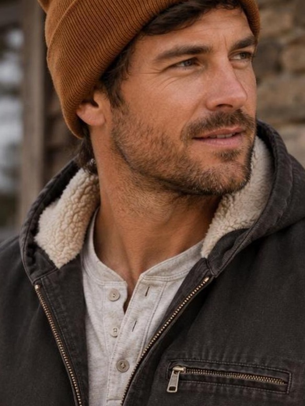 Carhartt Brown Knit Watch Cap